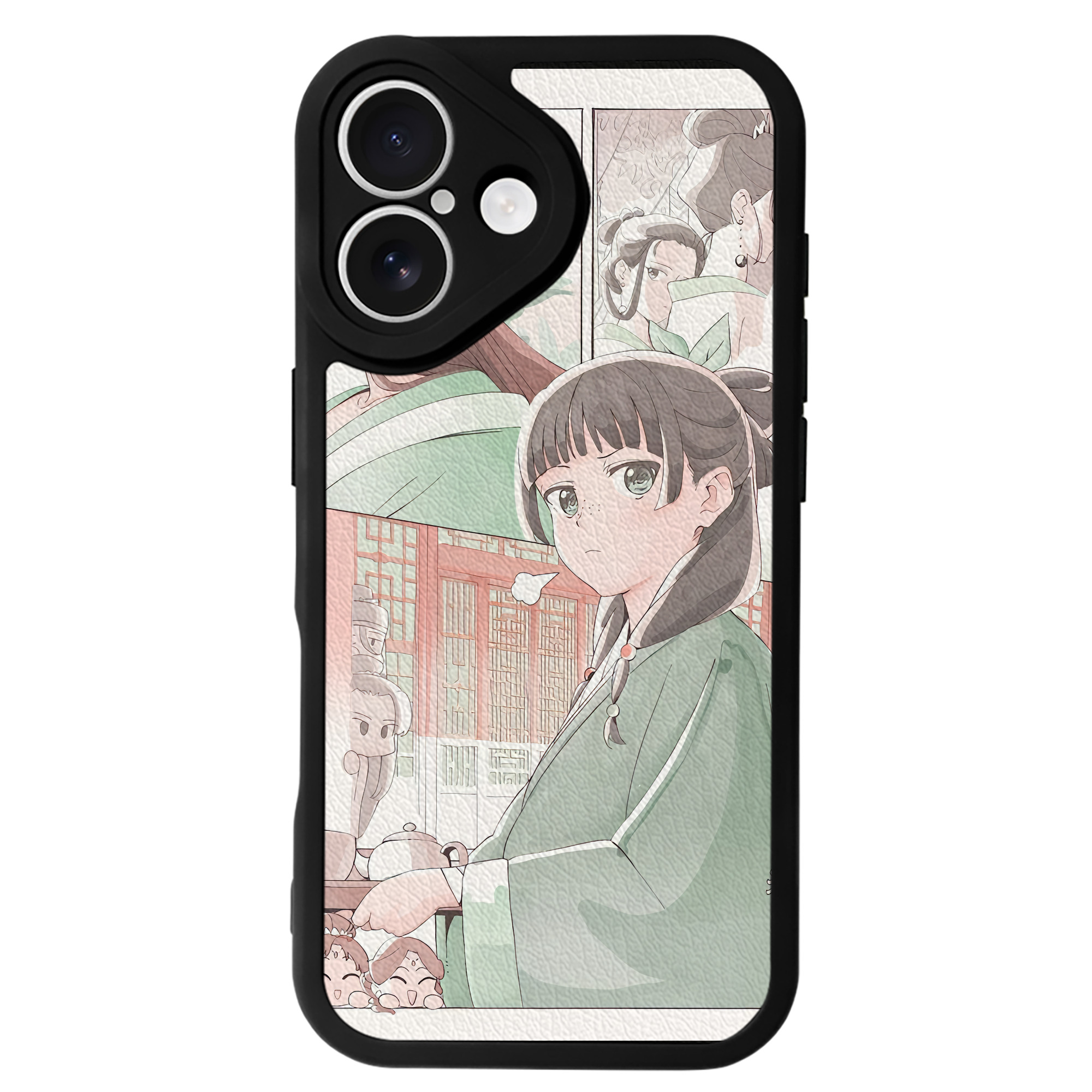 薬屋のひとりごと The Apothecary Diaries 【iPhone 16シリーズ対応】シリコンスマホケース（レザー調） 材質：シリコン